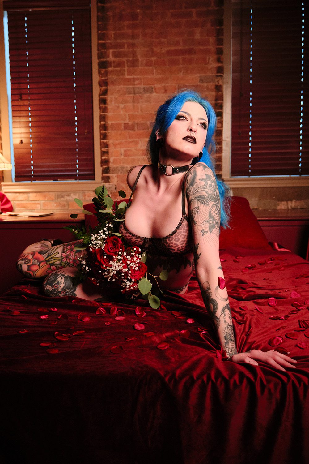 Alternative Dominatrix Boudoir boudoir photography in Dallas, image 10 of 15