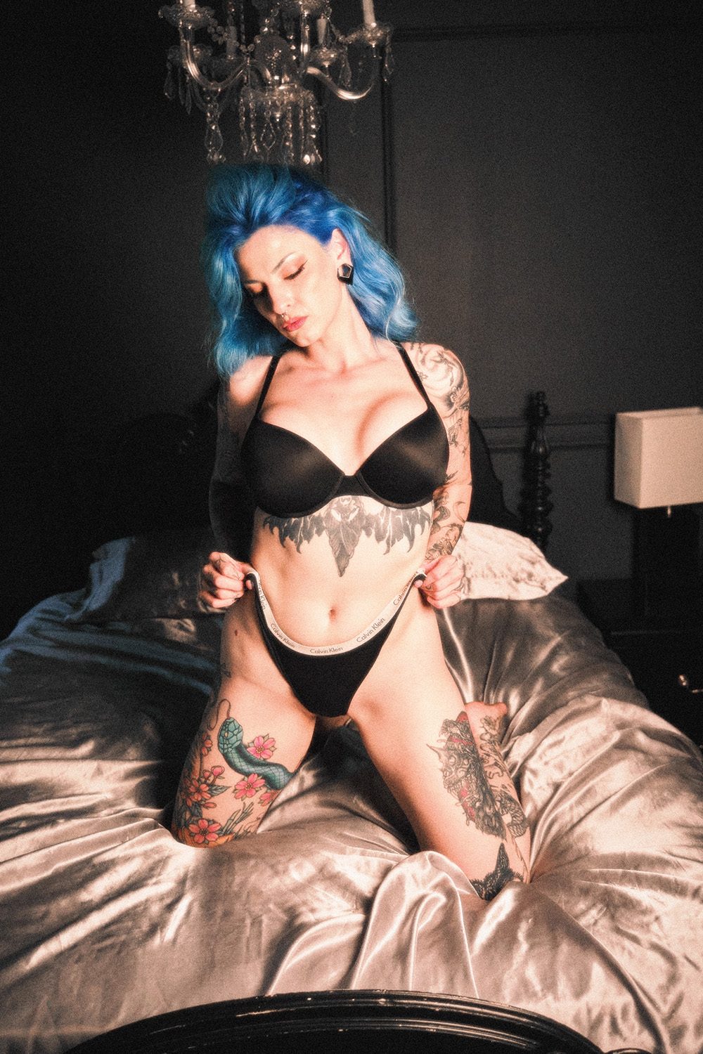 Casual Gothic Boudoir boudoir photography in Dallas, image 9 of 12
