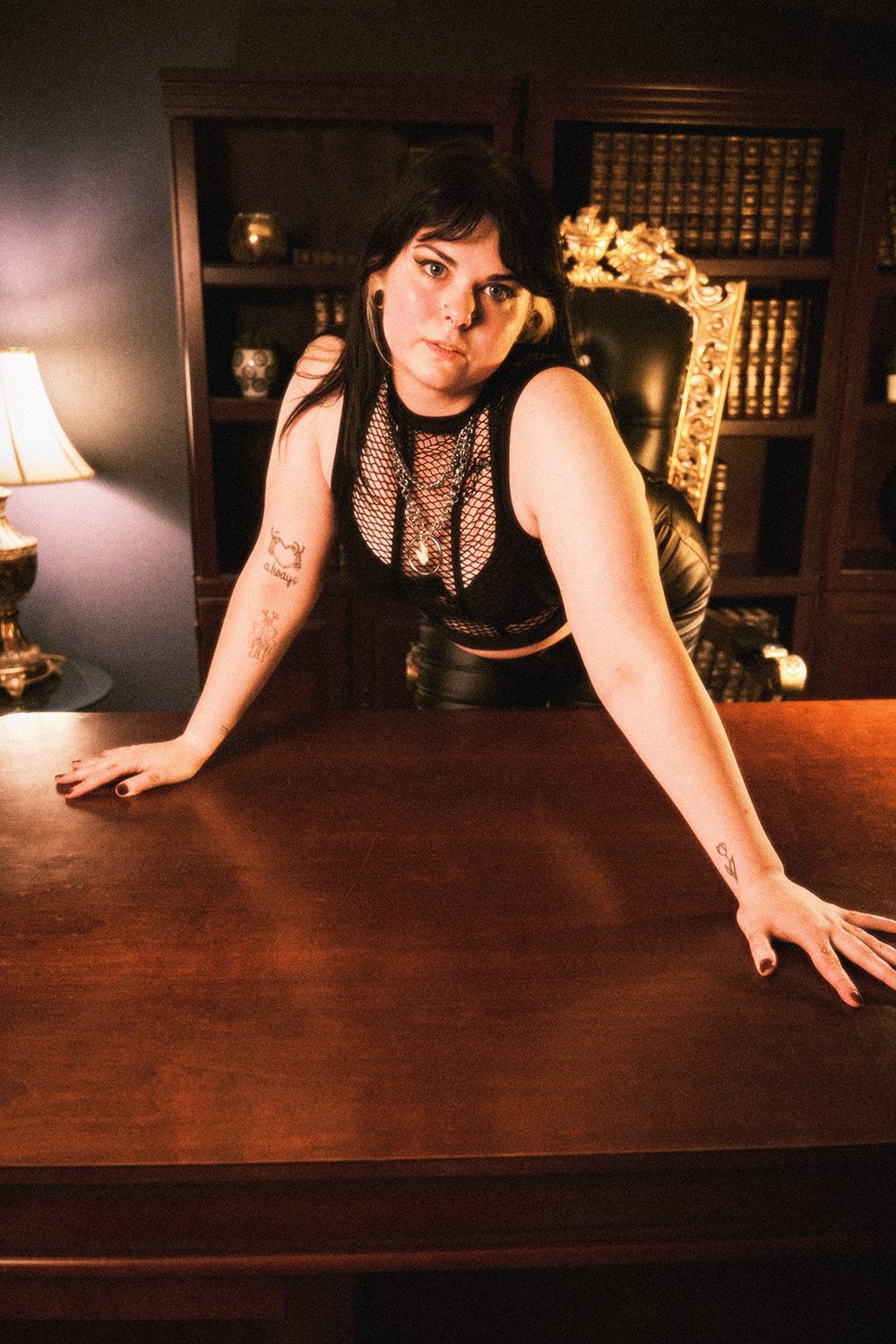 Punk Alternative Boudoir boudoir photography in Dallas, image 2 of 15