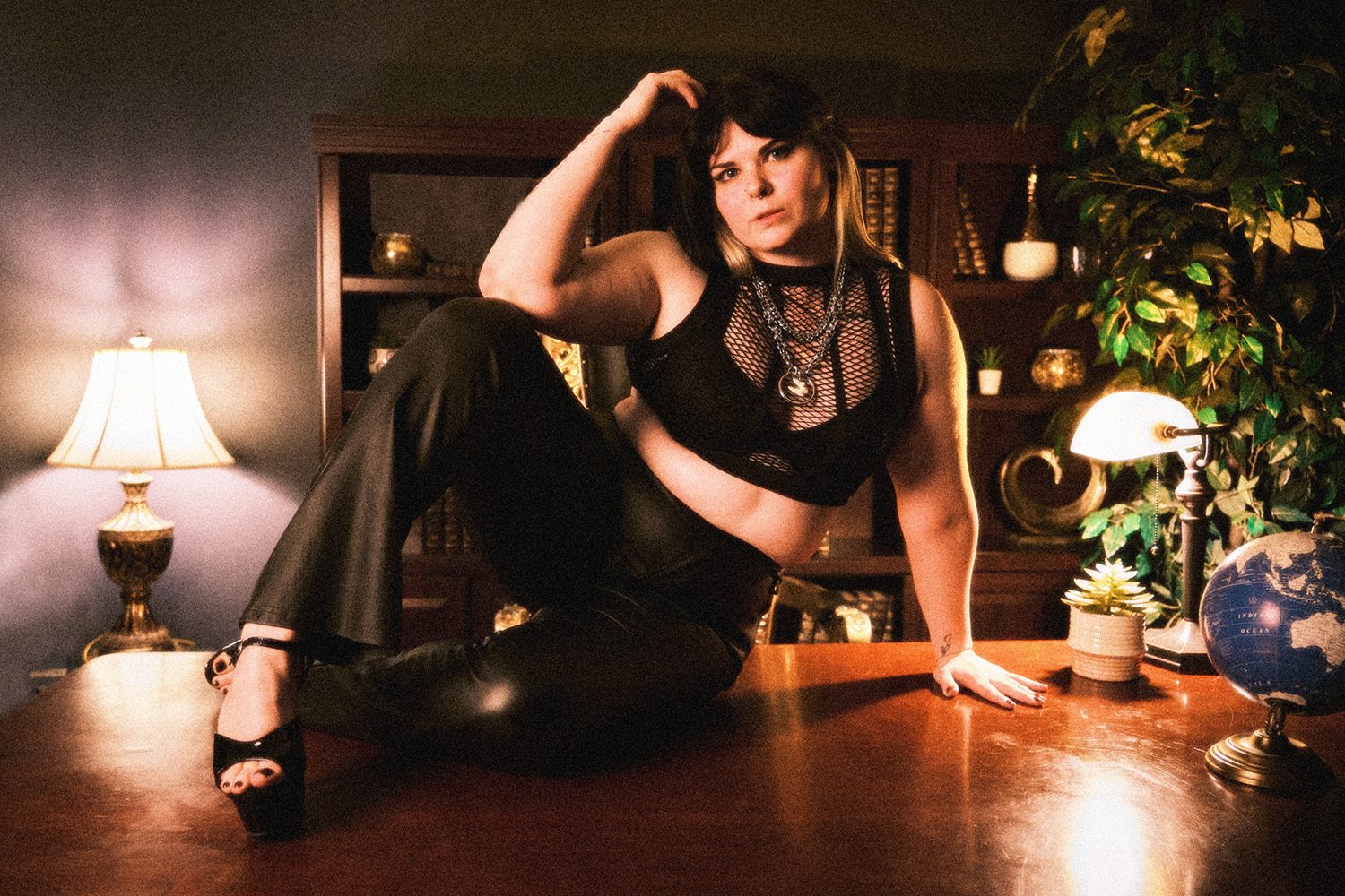 Punk Alternative Boudoir boudoir photography in Dallas, image 4 of 15