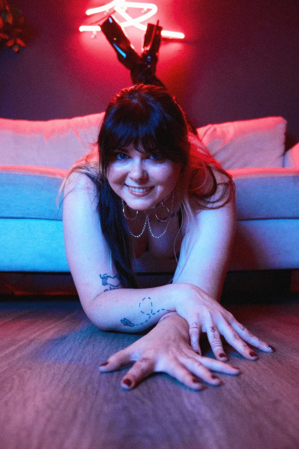 Punk Alternative Boudoir boudoir photography in Dallas, image 9 of 15