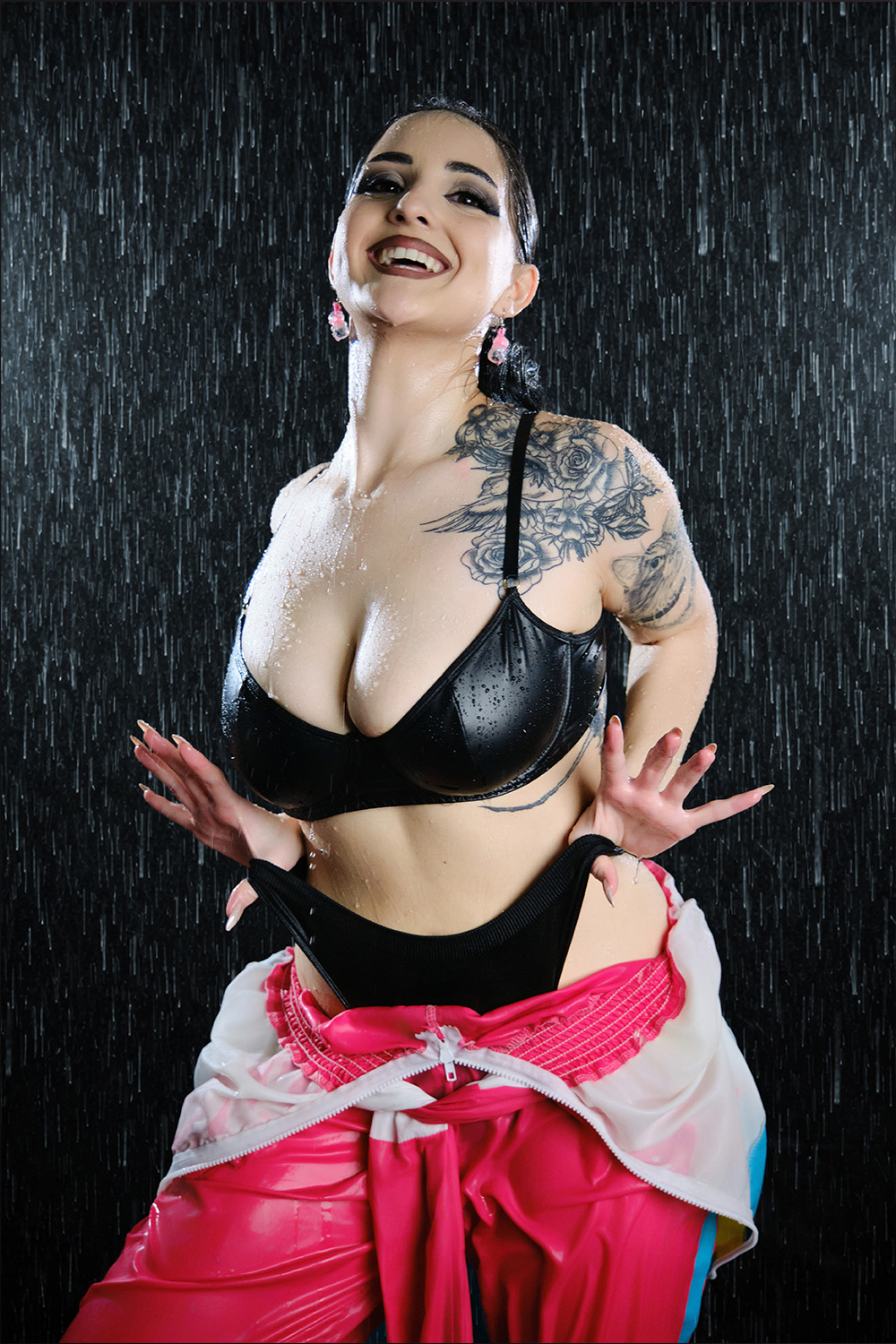 Rainy Day boudoir photography in Dallas, image 3 of 15