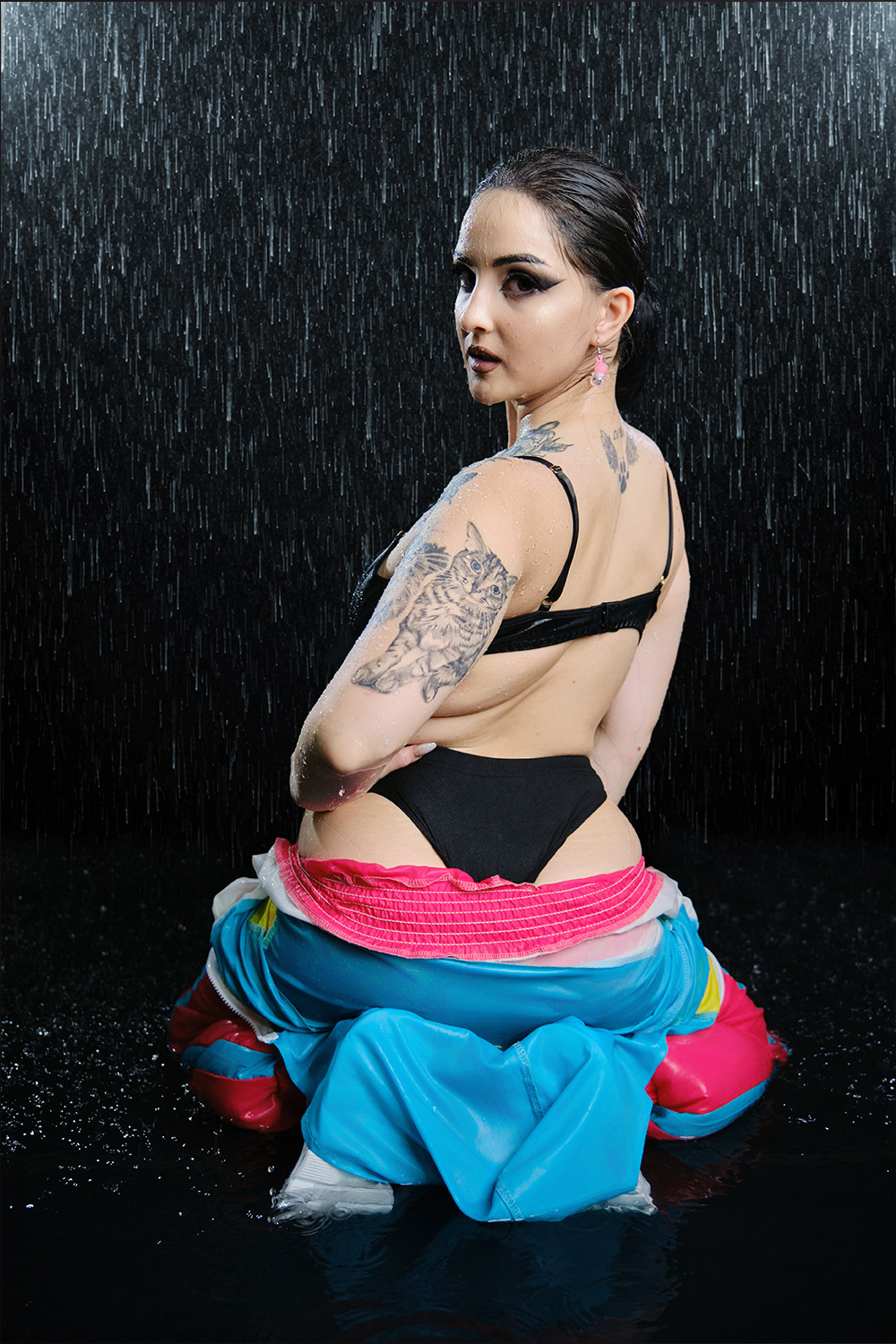 Rainy Day boudoir photography in Dallas, image 14 of 15