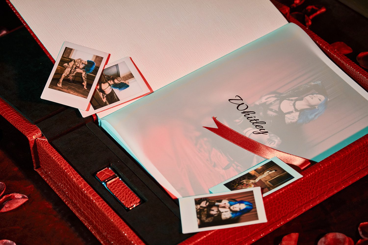 Matching keepsake box for Treasure Box, Dallas boudoir keepsakes